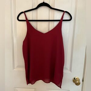 Maroon Women's Top